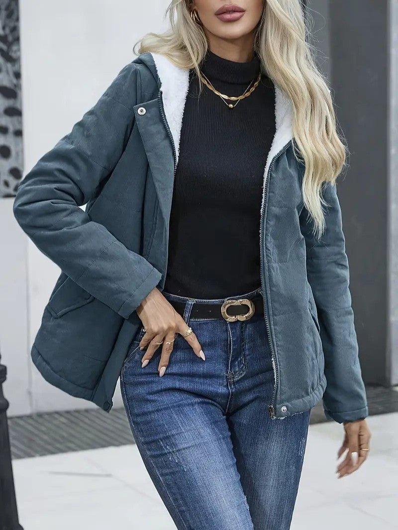 Women’s Lightweight Hooded Winter Jacket 1