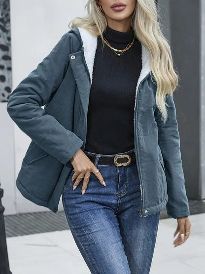 Women’s Lightweight Hooded Winter Jacket 1