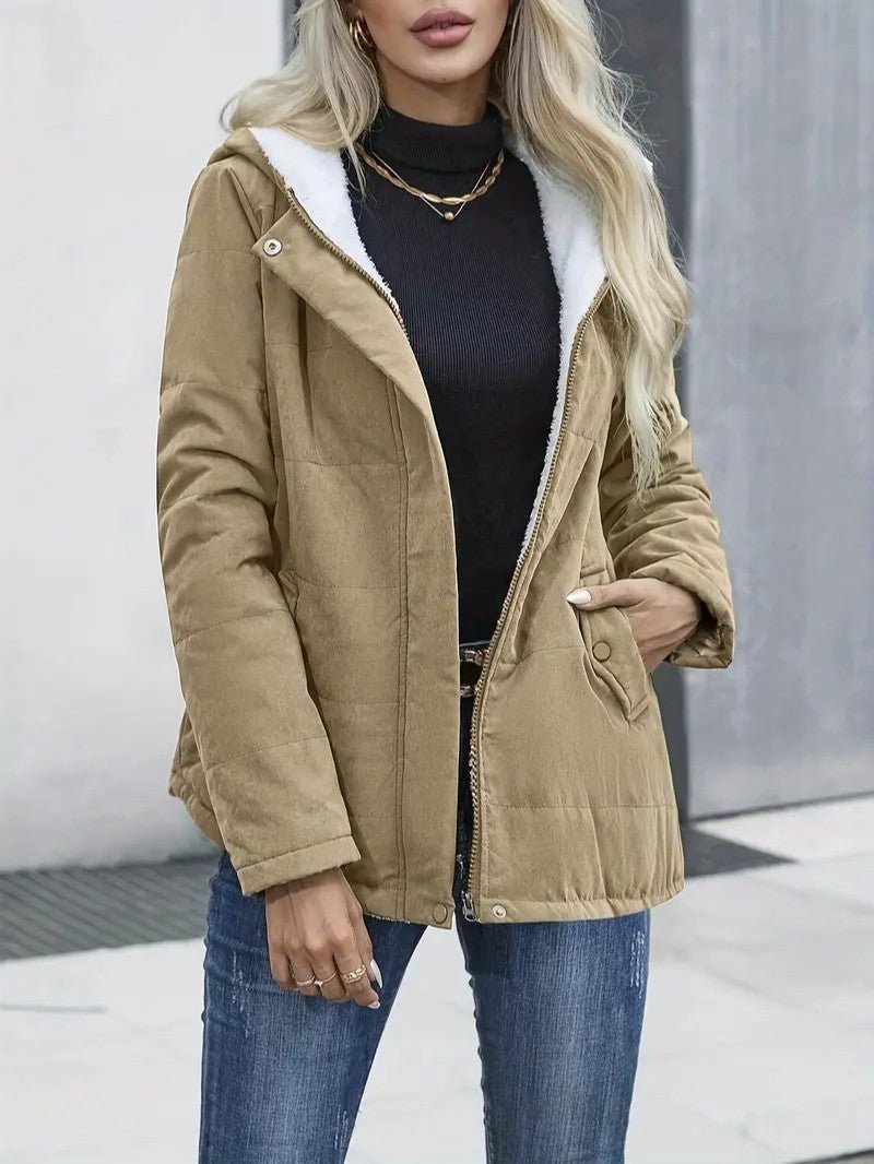 Women’s Lightweight Hooded Winter Jacket 8