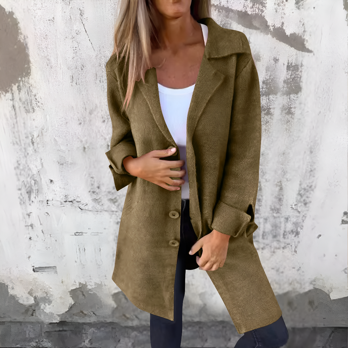 Classic Fit Women's Oversized Winter Coat Jacket