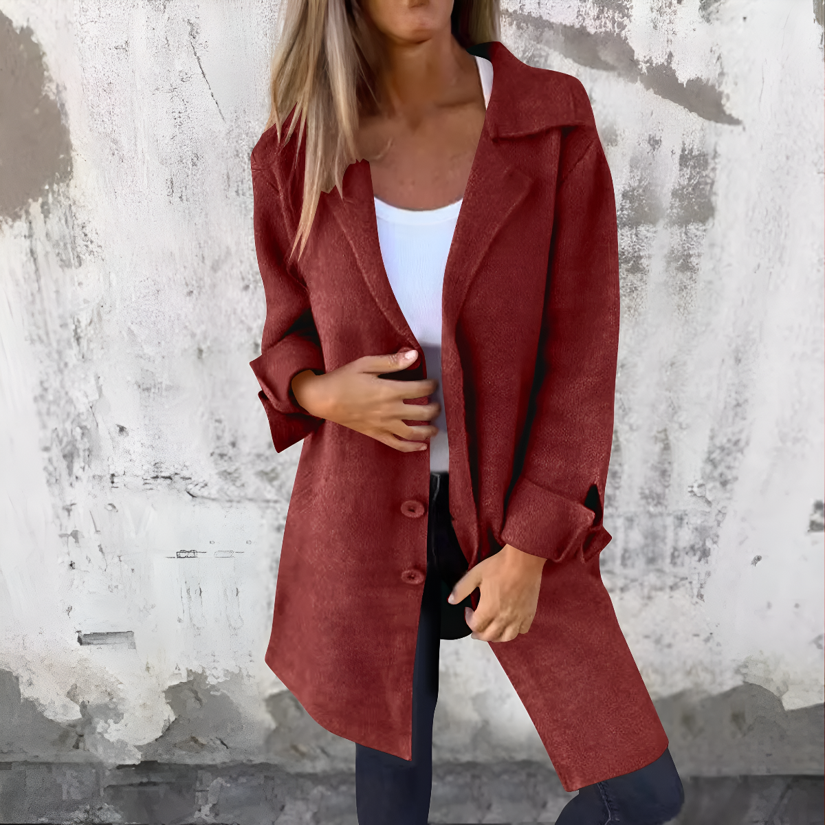Classic Fit Women's Oversized Winter Coat Jacket