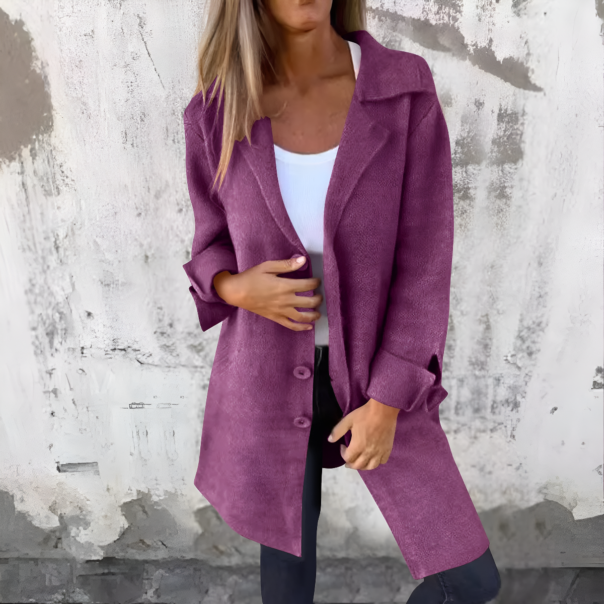 Classic Fit Women's Oversized Winter Coat Jacket