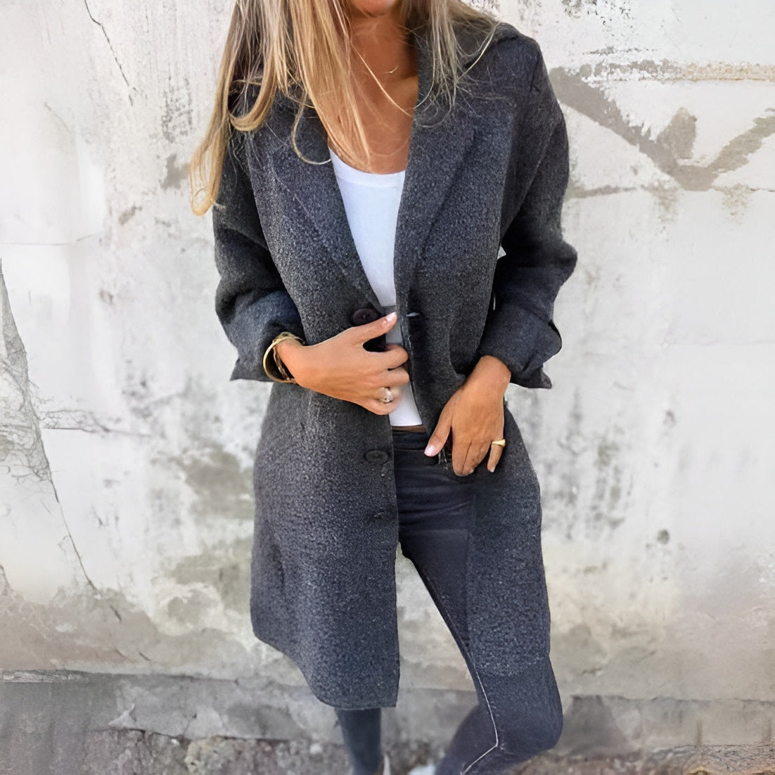Classic Fit Women's Oversized Winter Coat Jacket