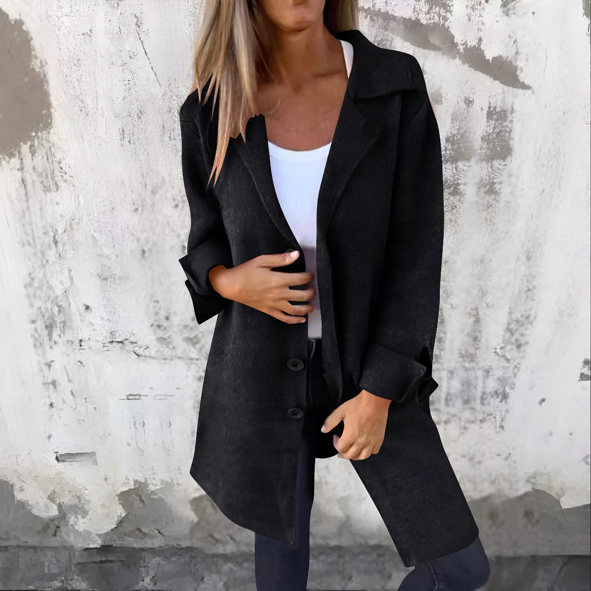 Classic Fit Women's Oversized Winter Coat Jacket