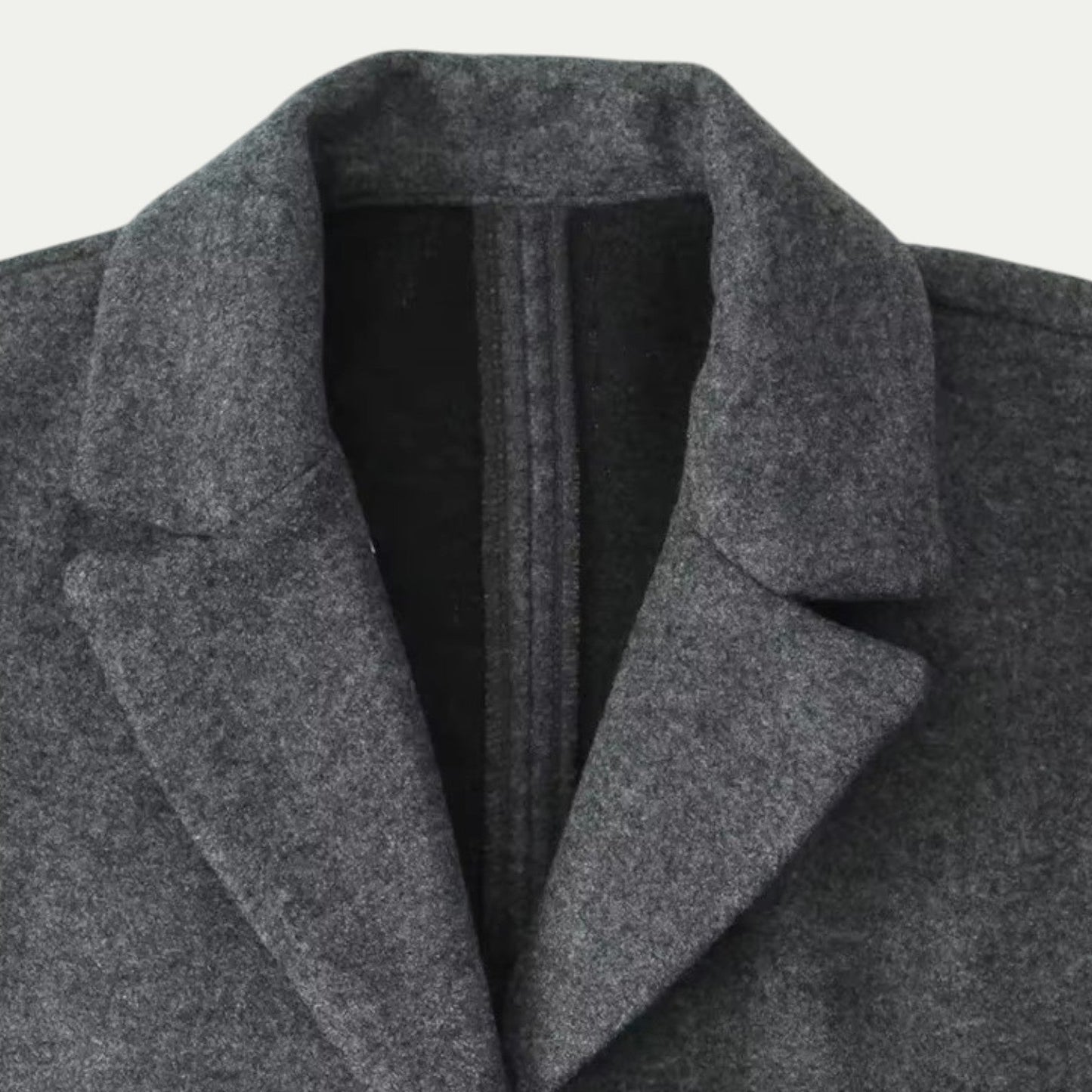 Women’s Long Trench Coat – Classic Tailored Overcoat 2