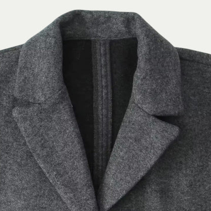 Women’s Long Trench Coat – Classic Tailored Overcoat 2