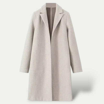 Women’s Long Trench Coat – Classic Tailored Overcoat 3