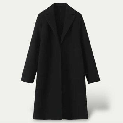 Women’s Long Trench Coat – Classic Tailored Overcoat 4