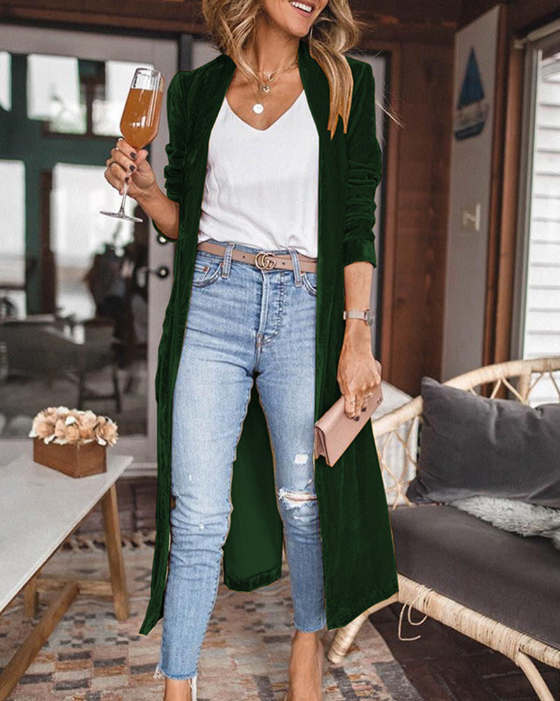 Women's Oversized Open Front Cardigan Sweater