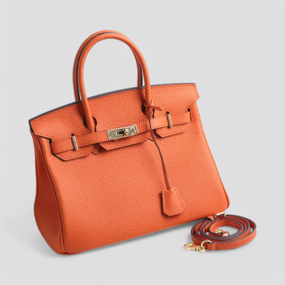 Women's Luxury Handbag Leather Designer Style Elegant Quiet Luxury