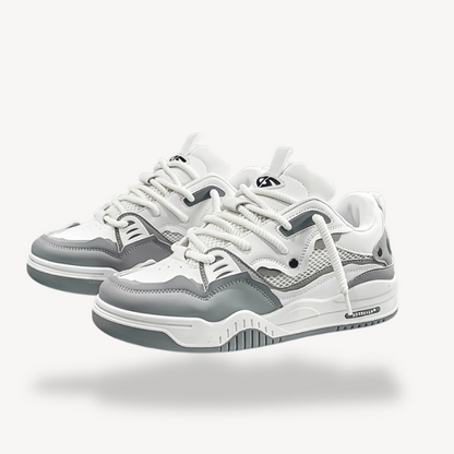 VogeLuxe | Women’s Patchwork Mesh Sneakers