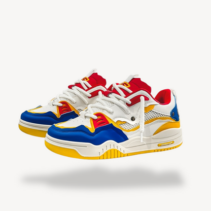 VogeLuxe | Women’s Patchwork Mesh Sneakers