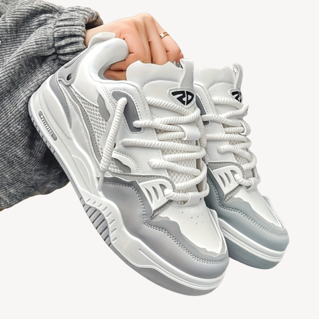 VogeLuxe | Women’s Patchwork Mesh Sneakers