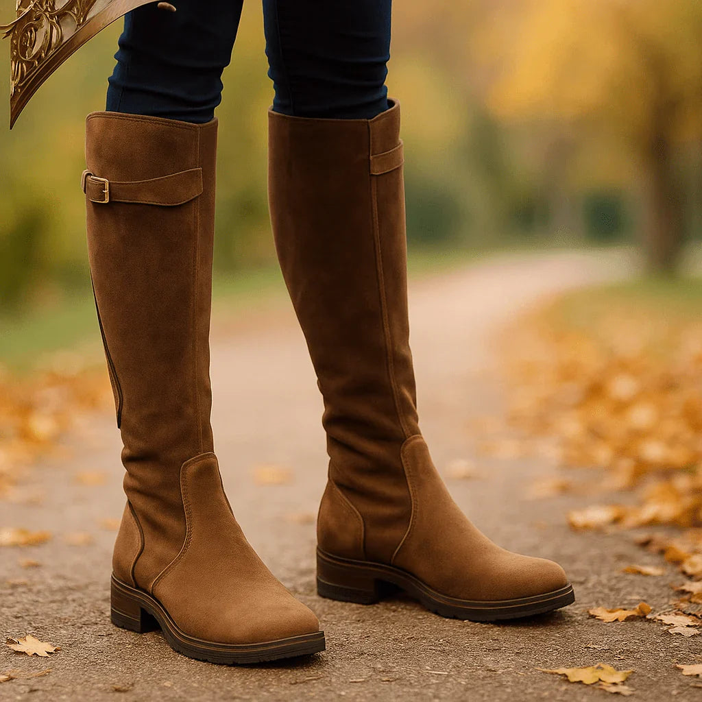 Comfortable Women's Leather Ankle Boots
