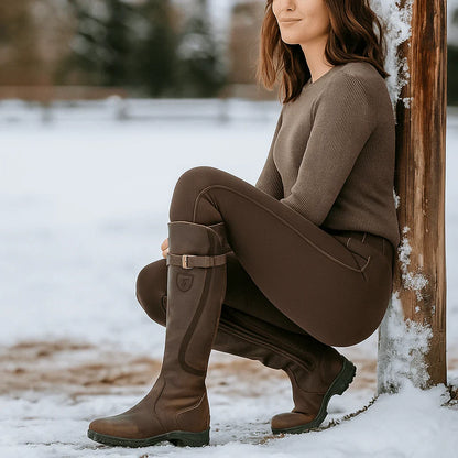 Comfortable Women's Leather Ankle Boots
