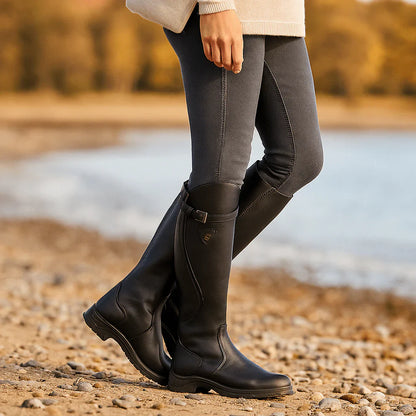 Comfortable Women's Leather Ankle Boots
