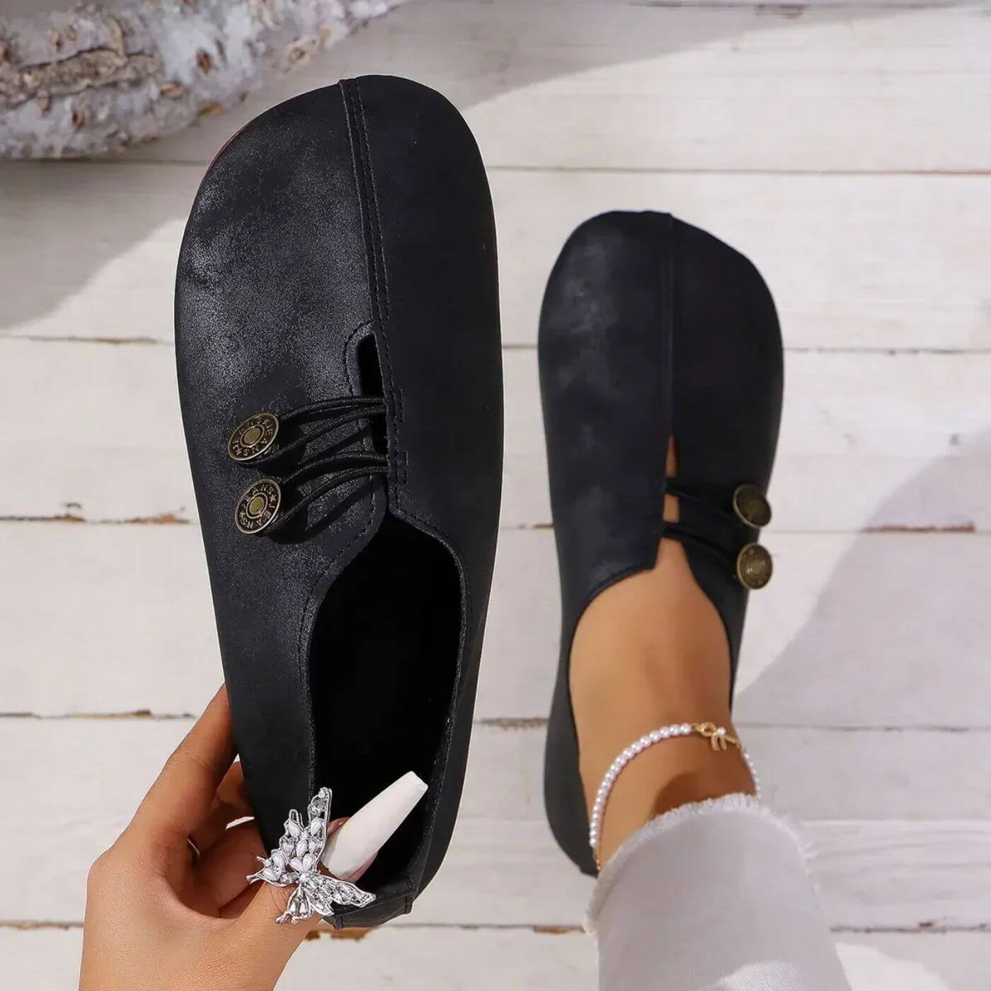 Supportive Women's Walking Shoes Cushioning Footwear - VogeLuxe