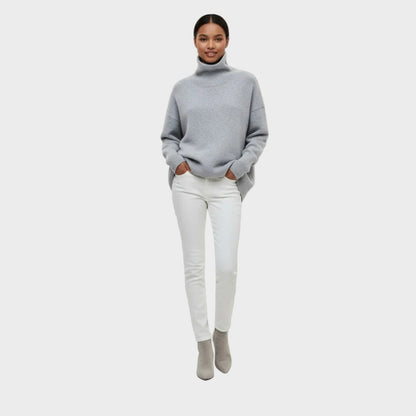 Cozy Women's Chunky Turtleneck Winter Sweater - VogeLuxe