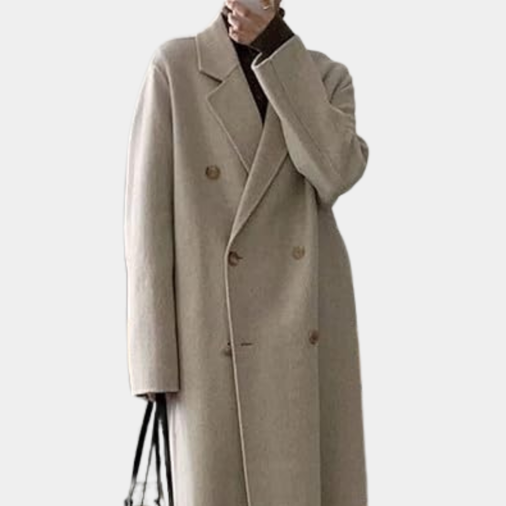Ladies Large Fit Trench Coat with Belt
