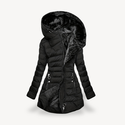 Women’s Puffer Coat with Hood