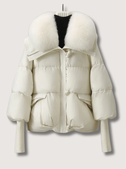 Women's Puffer Jacket with Soft Collar 3