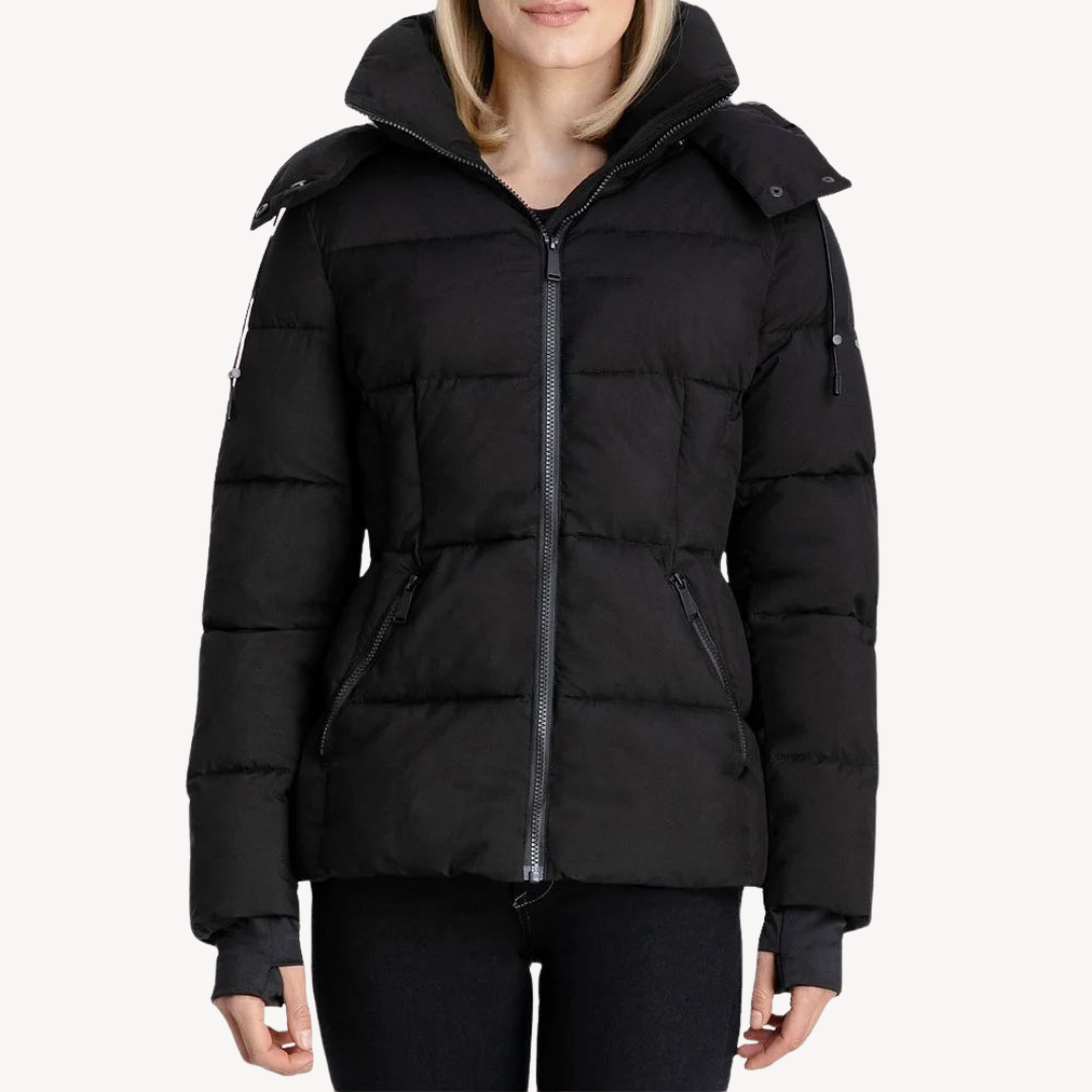 VogeLuxe | Women’s Faux Hooded Puffer Jacket
