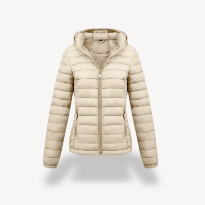 VogeLuxe | Women’s Lightweight Hooded Down Jacket