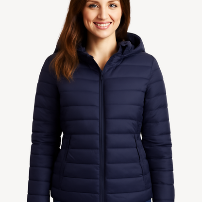 VogeLuxe | Women’s Lightweight Hooded Down Jacket