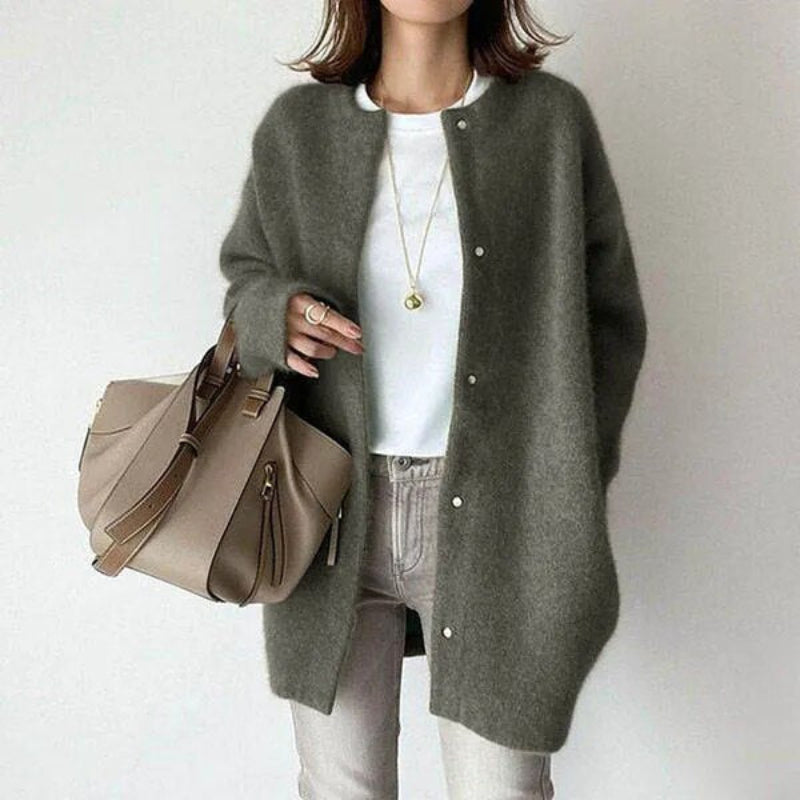 Ladies' Classic Open Front Sweater