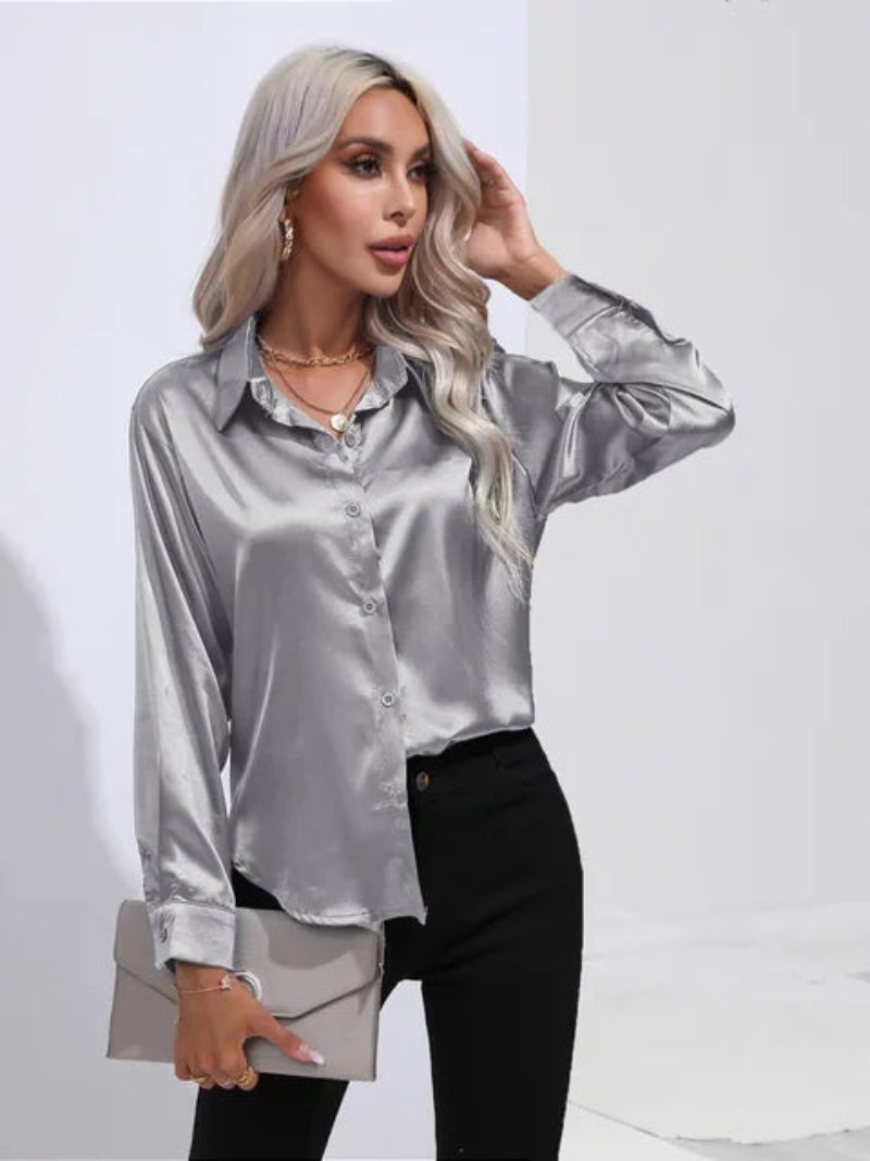 Classic Women's Button Cuff Shirt