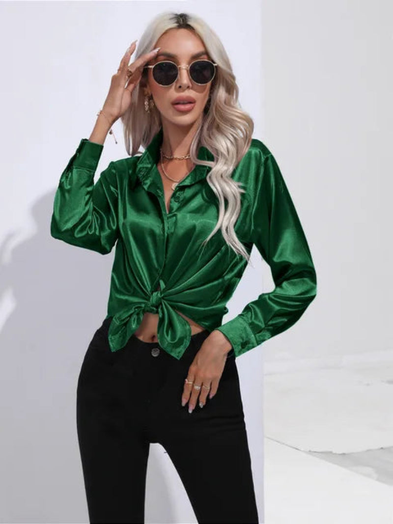 Classic Women's Button Cuff Shirt