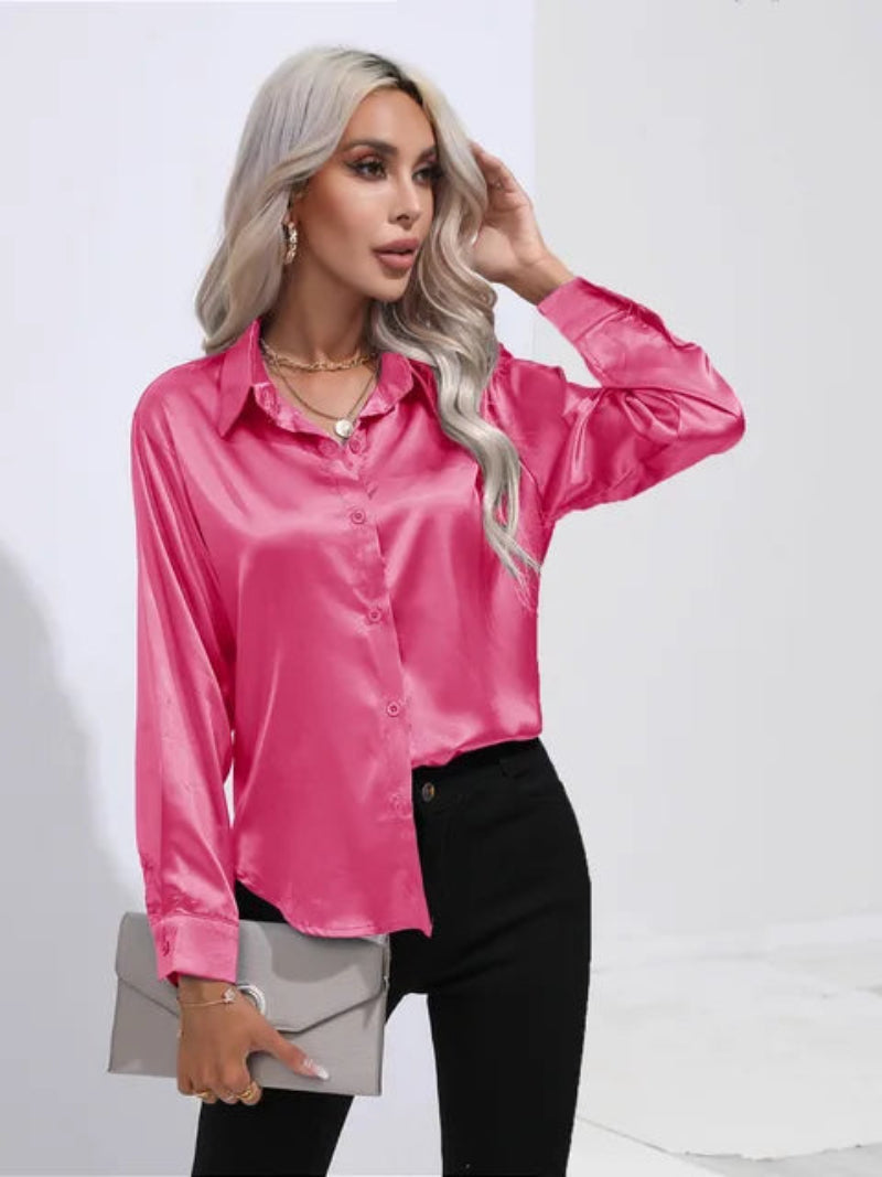 Classic Women's Button Cuff Shirt