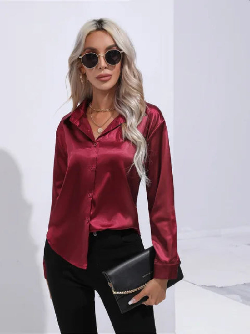 Classic Women's Button Cuff Shirt