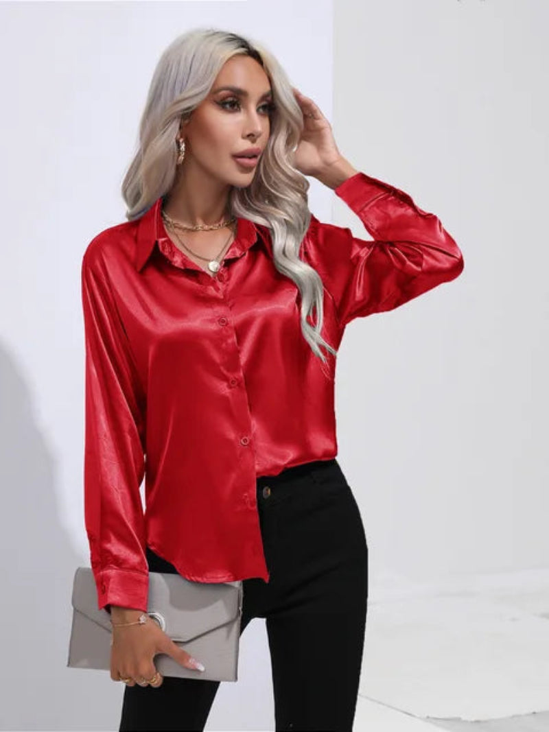 Classic Women's Button Cuff Shirt