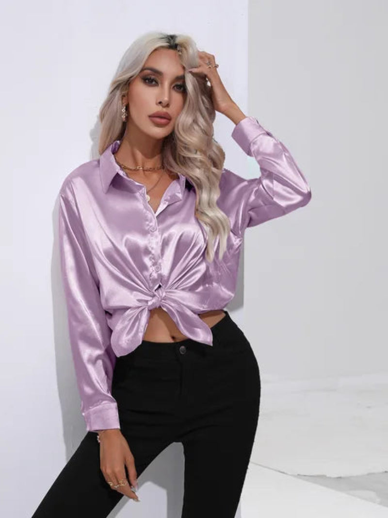 Classic Women's Button Cuff Shirt