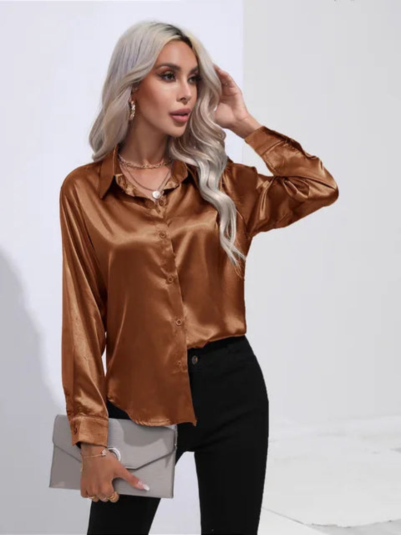 Classic Women's Button Cuff Shirt