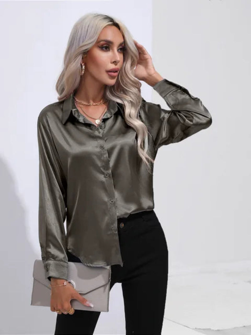 Classic Women's Button Cuff Shirt