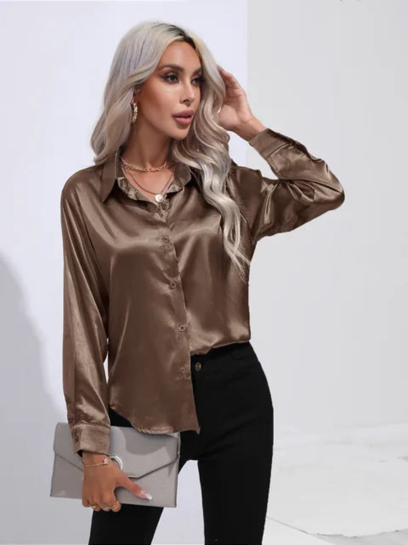 Classic Women's Button Cuff Shirt