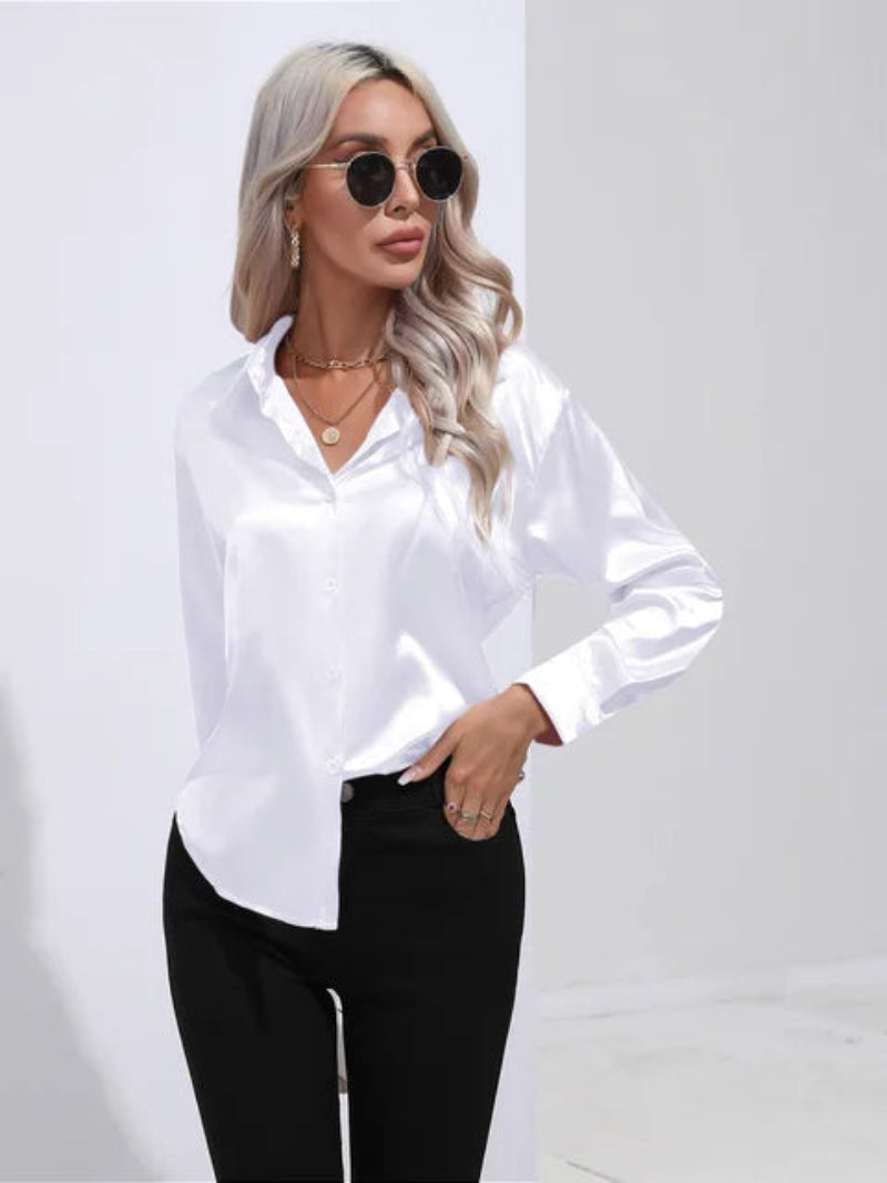 Classic Women's Button Cuff Shirt