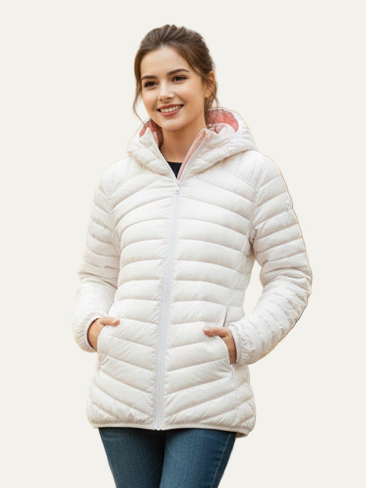VogeLuxe | Women’s Cozy Hooded Lightweight Jacket main image 1