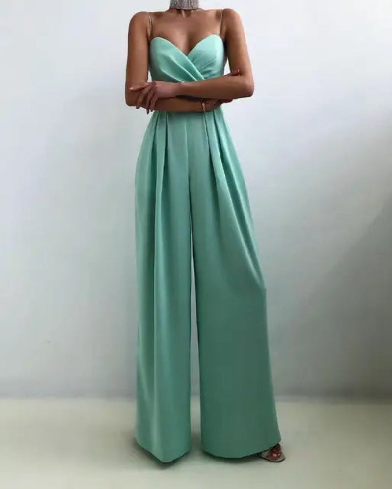 Women's Lace Off Shoulder Jumpsuit