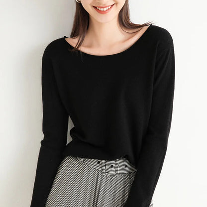 Women’s Soft Long Sleeve Sweater – Elegant Everyday Layer 5