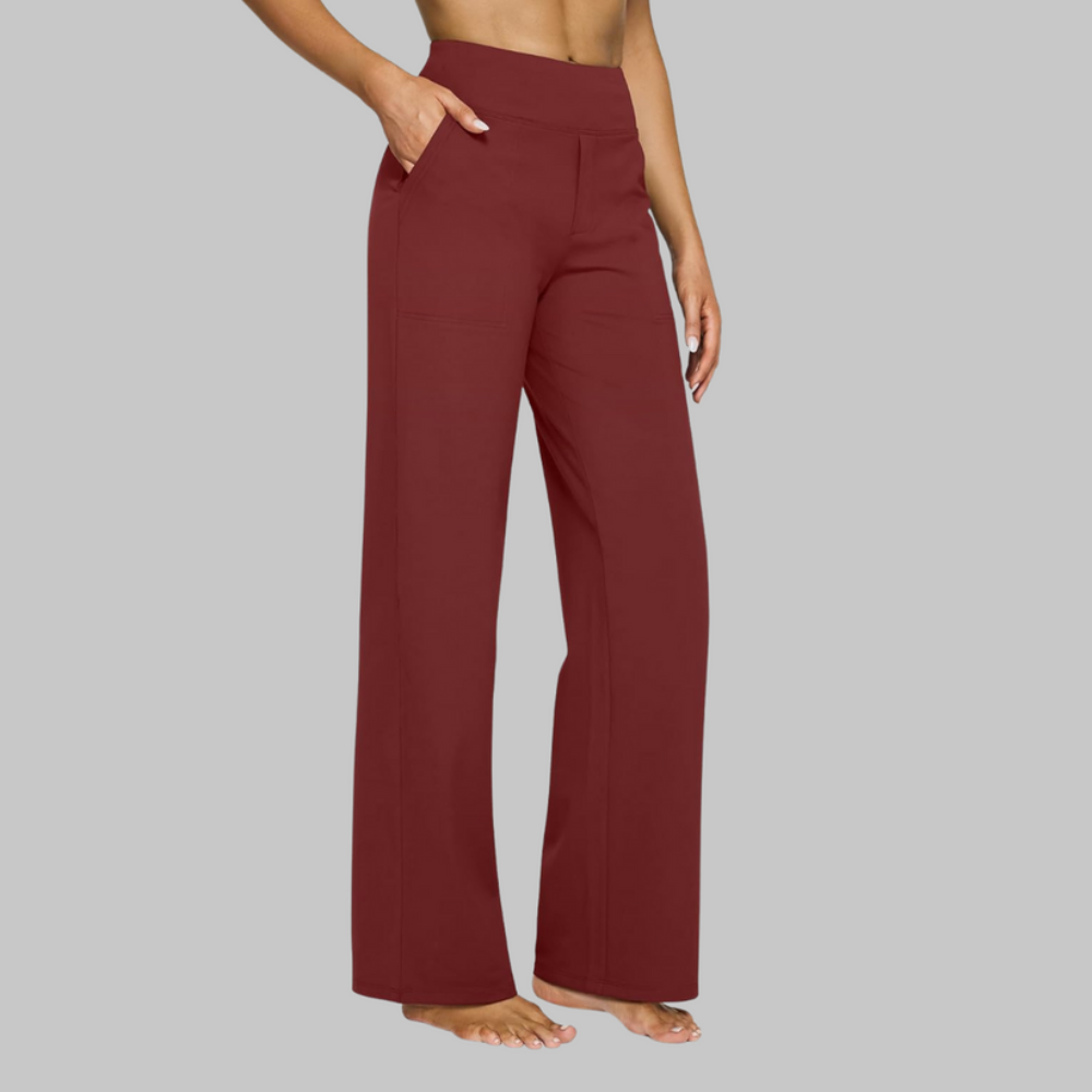 Soft Comfortable Women's Elastic Pants Casual Wear