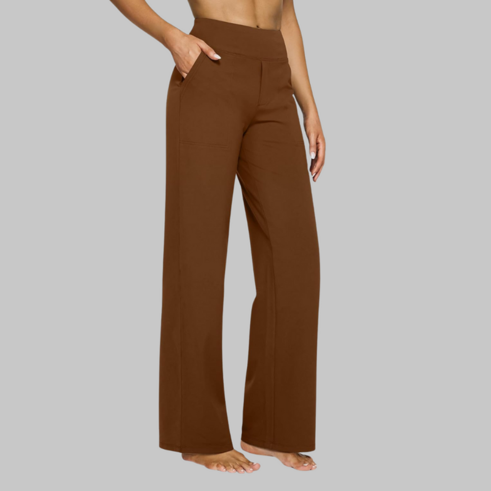 Soft Comfortable Women's Elastic Pants Casual Wear