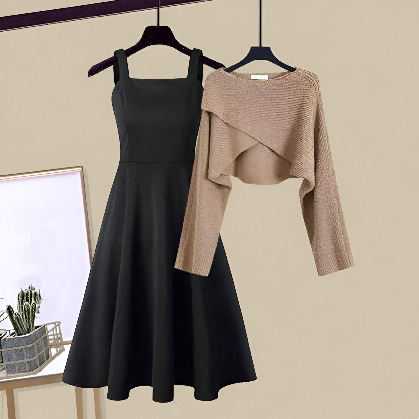 Ladies' Knit Dress Outfit Bundle - VogeLuxe