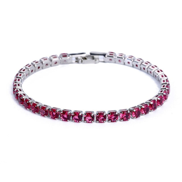 Elegant Ladies Diamond Tennis Bracelet