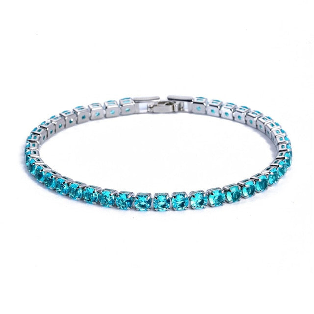 Elegant Ladies Diamond Tennis Bracelet