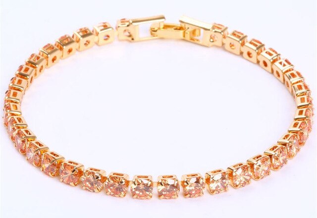 Elegant Ladies Diamond Tennis Bracelet