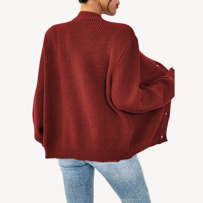 VogeLuxe | Women’s Long Sleeve Button Front Cardigan