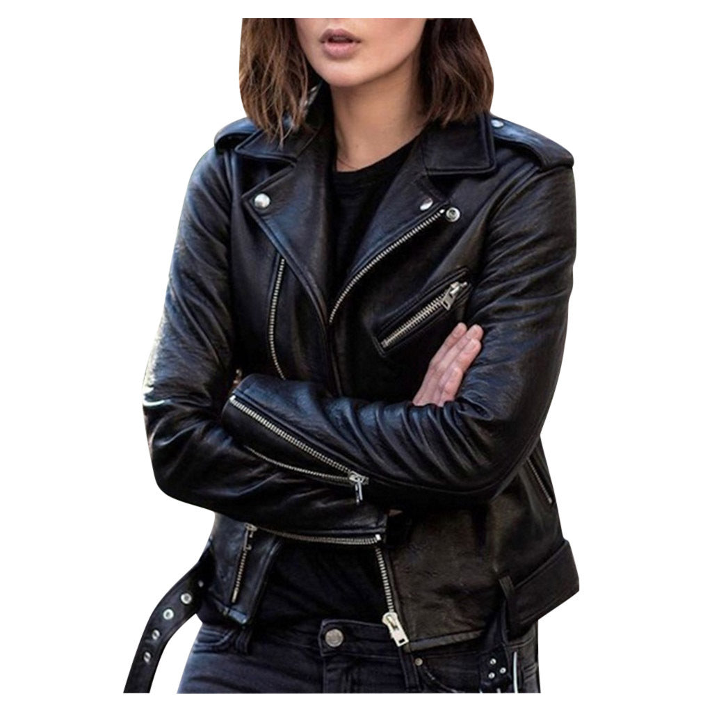 Women's Classic Zip Up Coat